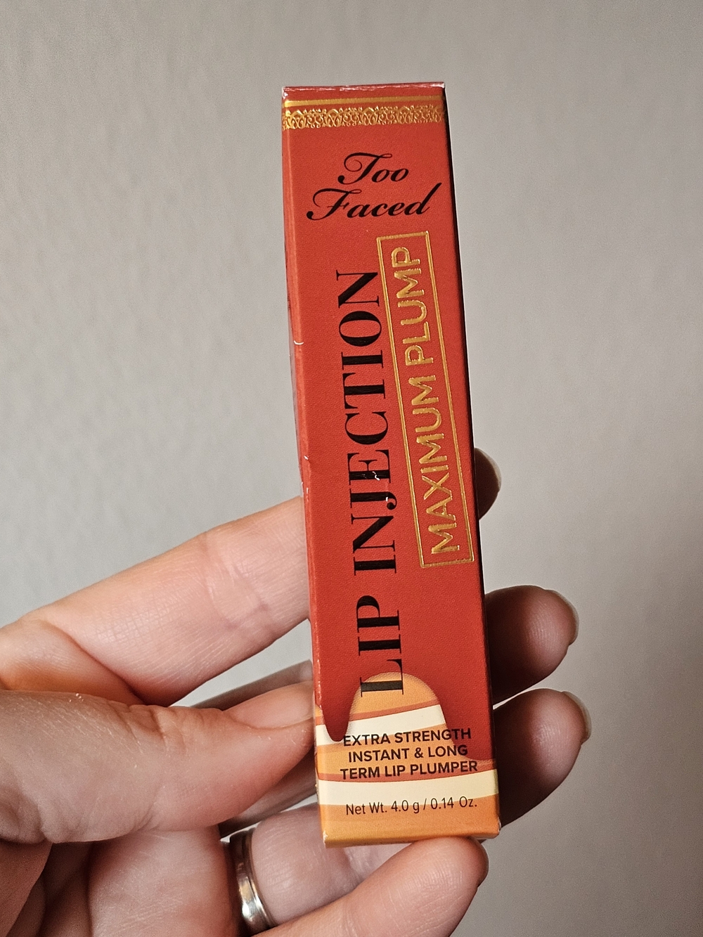 Too Faced Lip Injection Maximum Plump - Maple Syrup Pancakes FULL SIZE